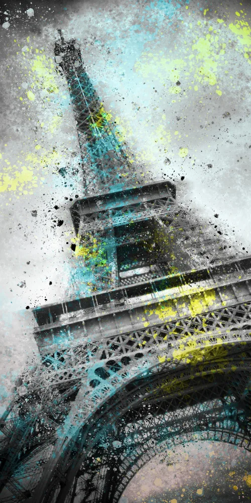Viola, Melanie: City Art PARIS Eiffel Tower III