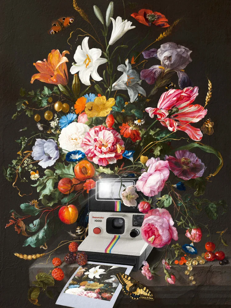 Dikhotomy: Floral Instant Photo