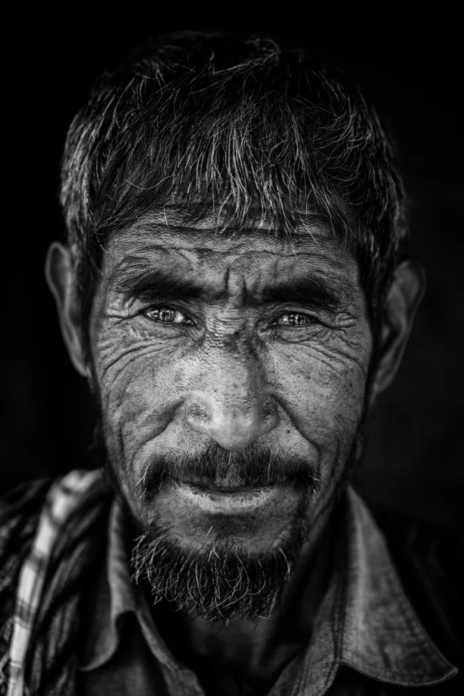 Cole, Trevor: Portrait of an Afghani man