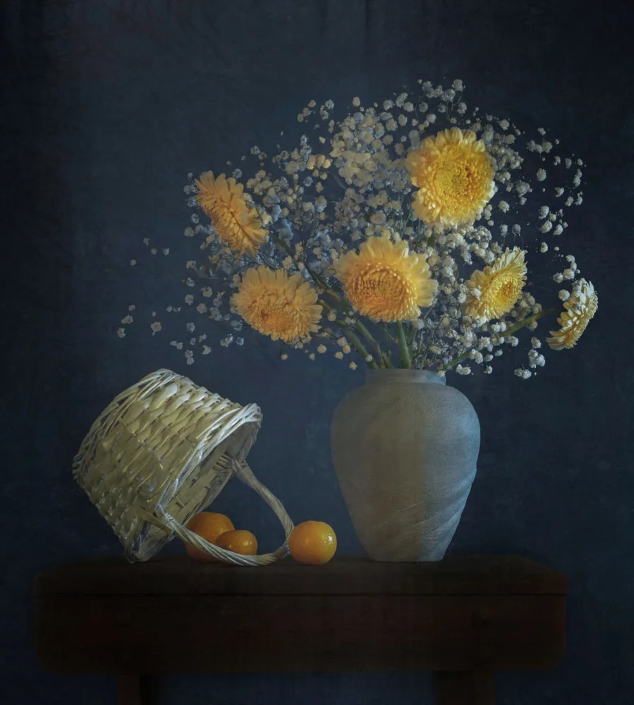 F., Yinan: Yellow Chrysanthemum