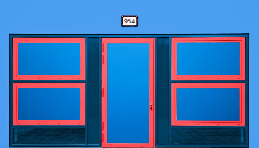 Schwerdtfeger, M Roland: Backyard Door