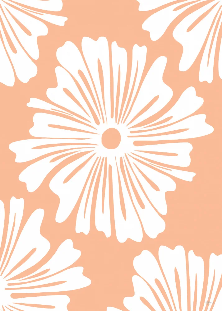 Skellern, Sue: Five Flowers Peach Fuzz