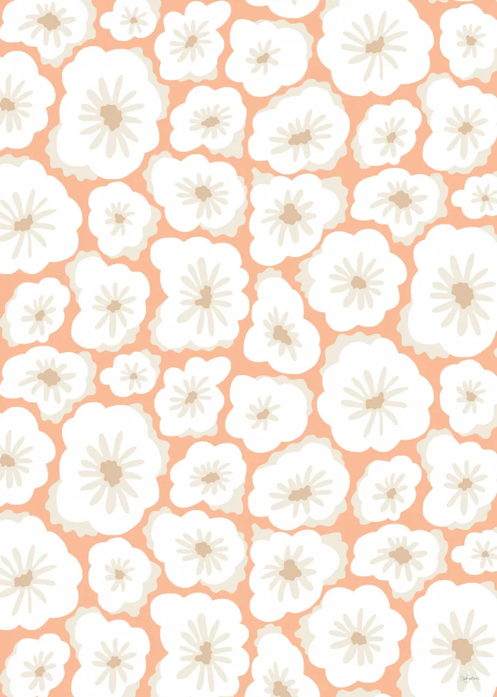 Skellern, Sue: Flower Power Peach Fuzz