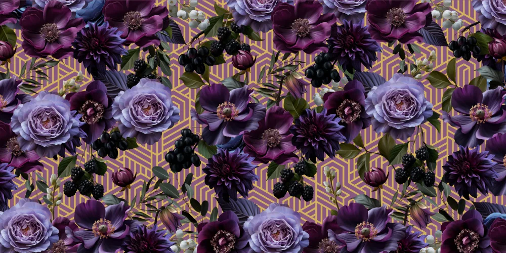 Skellern, Sue: Gothic _Gold Pruple