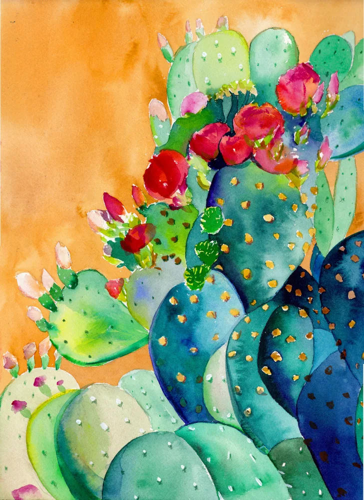 Lindstrom, Christine: Jardin de cactus