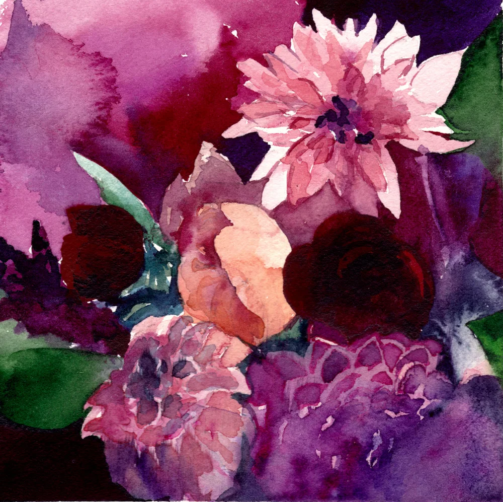 Lindstrom, Christine: Dahlias