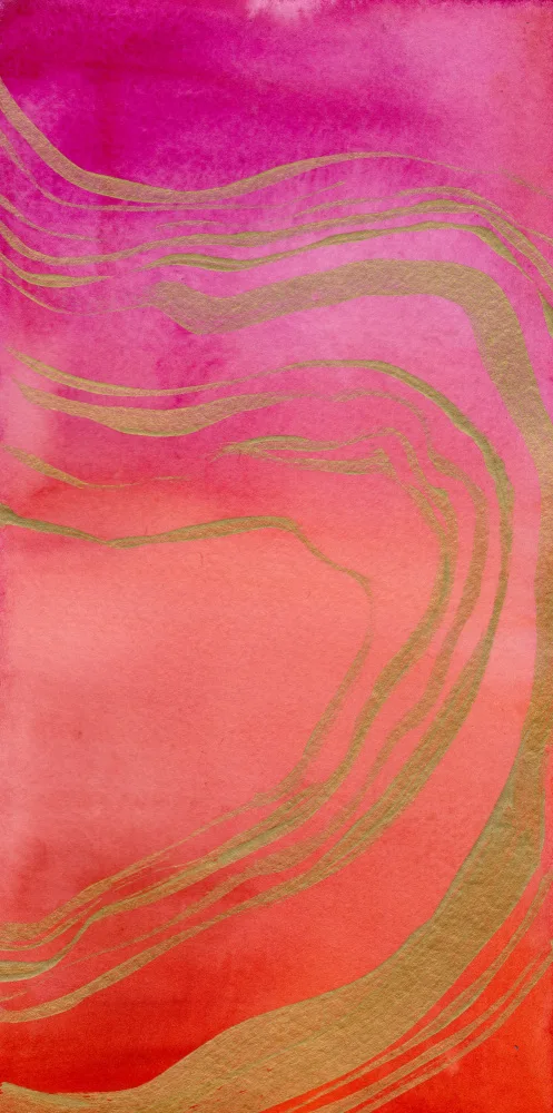 Lindstrom, Christine: Ombre Or Magenta Orange 1