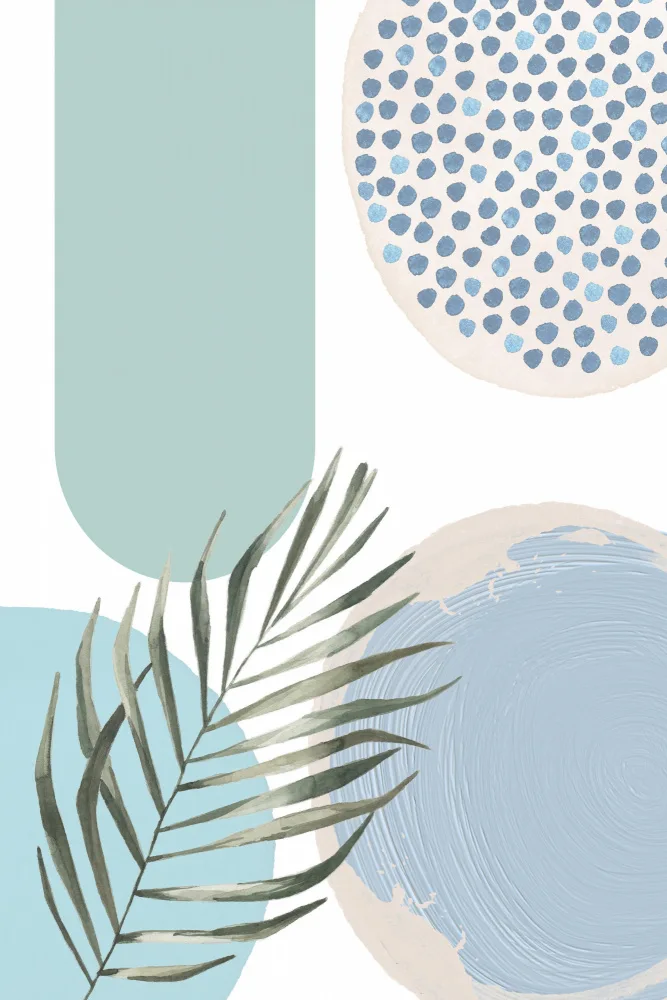 Moss, Ann Sally: Teal Boho-2