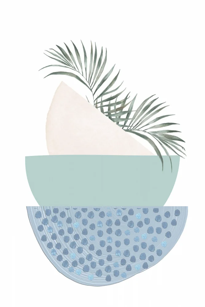 Moss, Ann Sally: Teal Boho-3