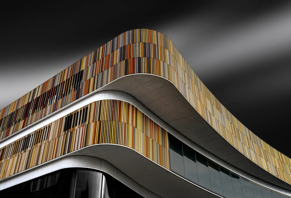 Schwerdtfeger, M Roland: Shopping Center Facade