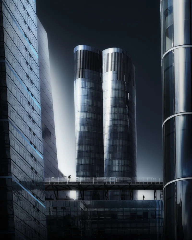 Sobrino, Otero Dani: Epic Blue Building