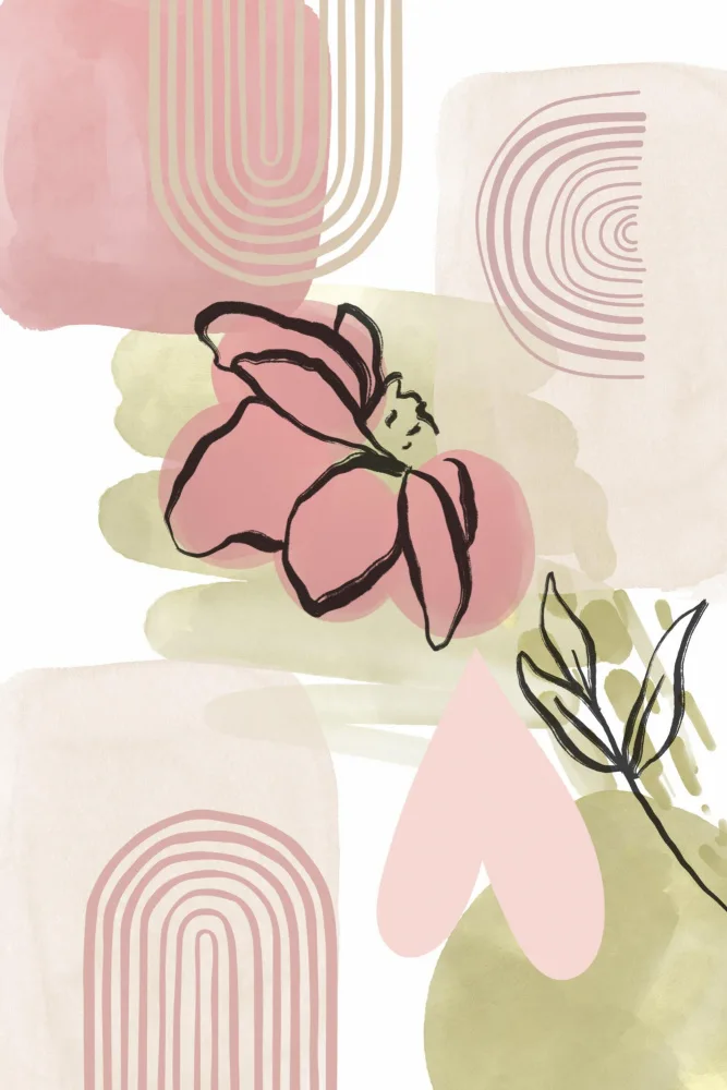 Moss, Ann Sally: Botanická růžová zelená 3