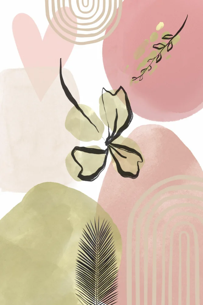 Moss, Ann Sally: Rosa verde botanico 1