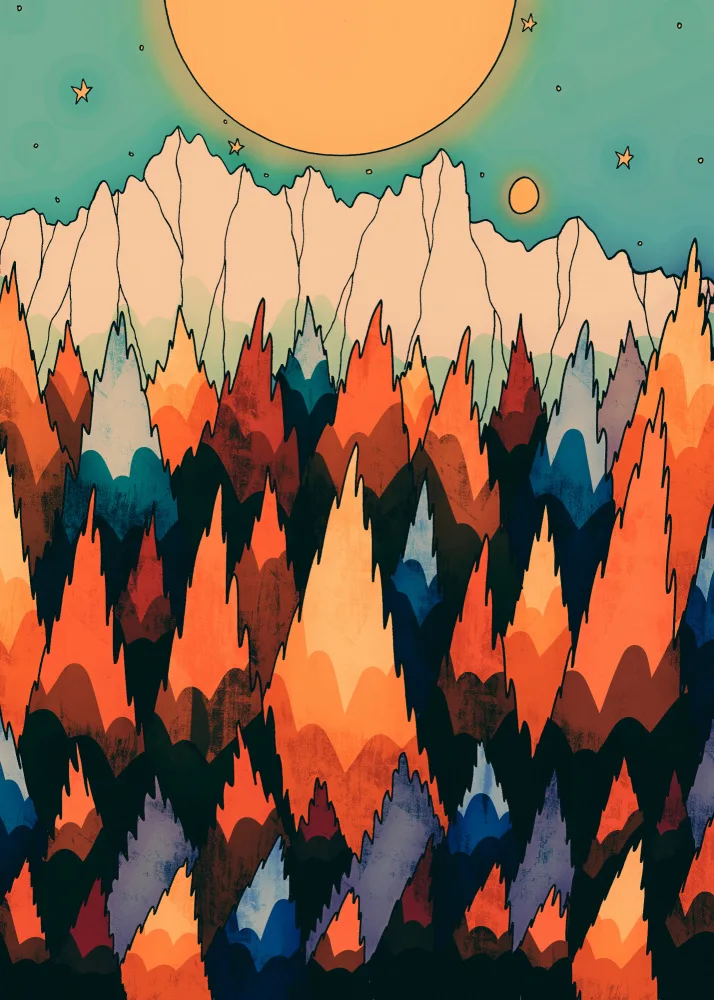 Wade, Stephen: Autumnal Forest Land