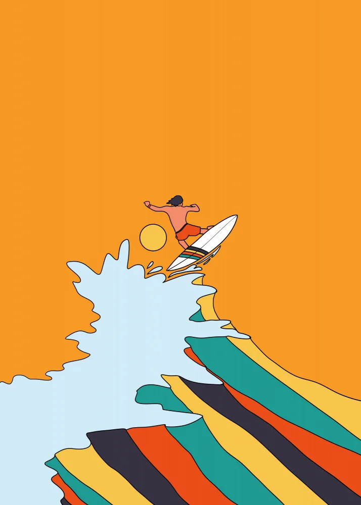 Wade, Stephen: Cavalca il surf