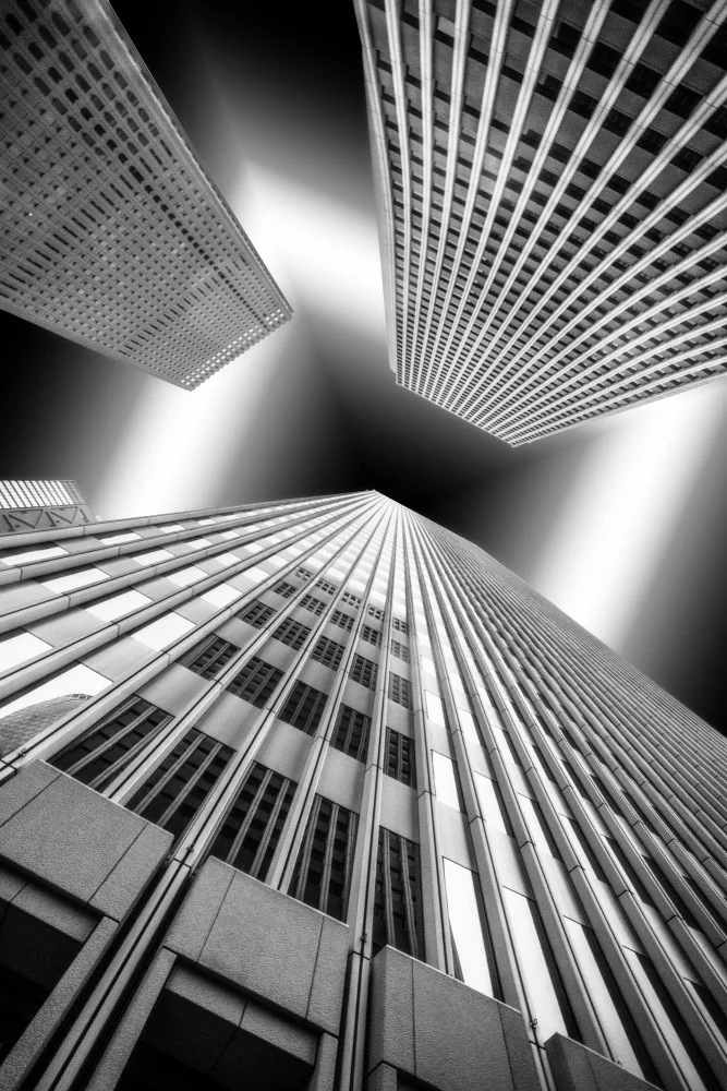 Suzuki, Takashi: Looking up at Shinjuku