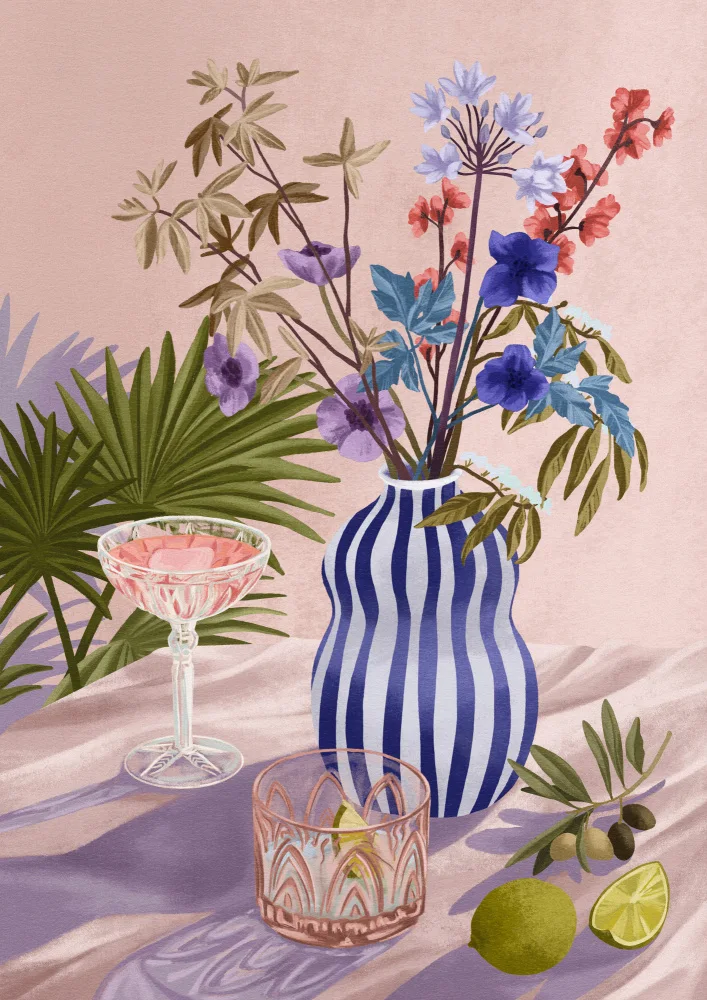 Blauw, Goed: Lila Sommer