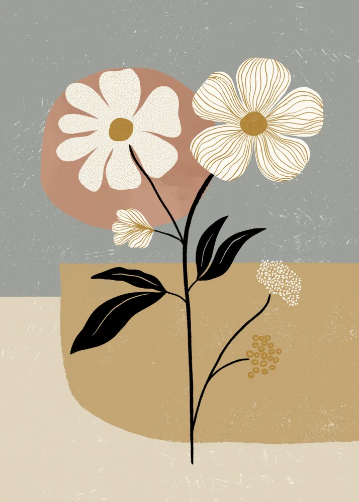 Gąsiorowska, Katarzyna: Minimalist Flowers 02