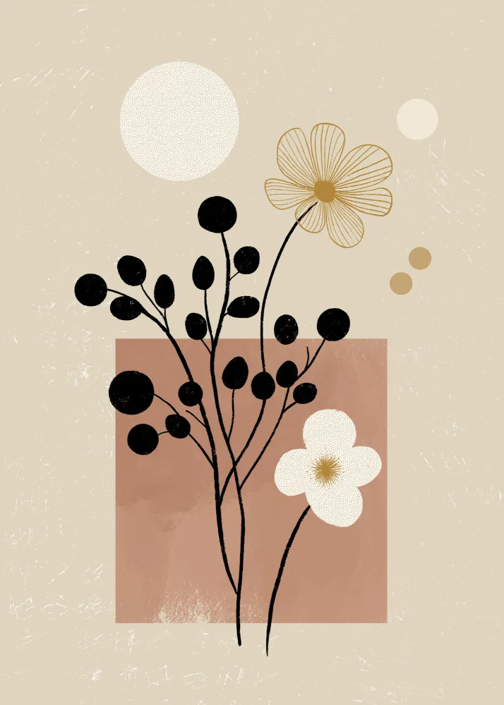 Gąsiorowska, Katarzyna: Minimalist Flowers 01