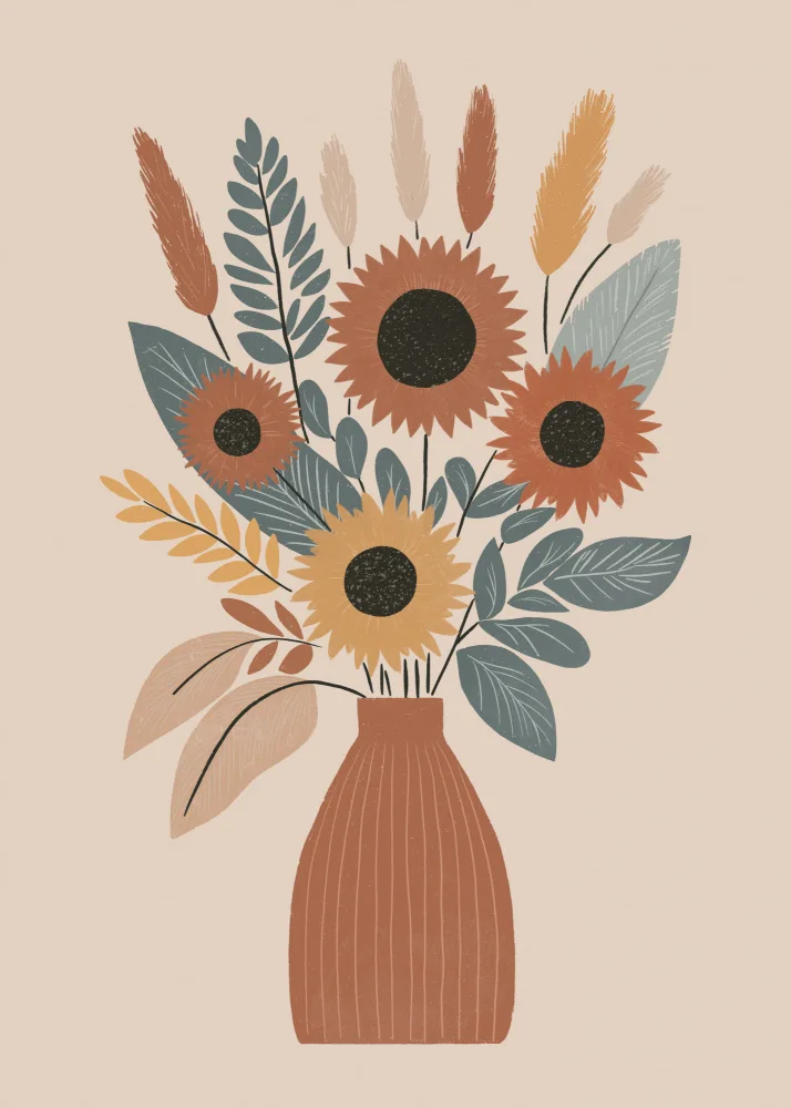 Gąsiorowska, Katarzyna: Sunflowers 02