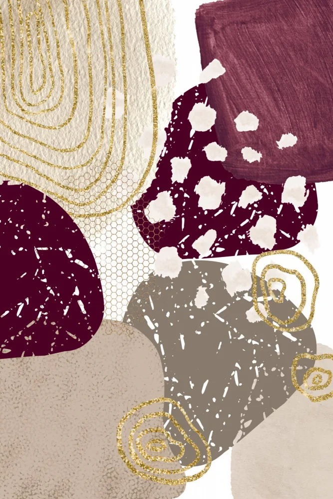 Moss, Ann Sally: Lila und Taupe 2