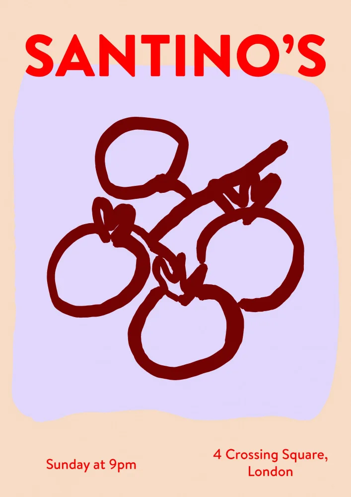 Make, Emma: Santino's Poster