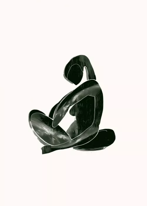 Hilma, May: Human Figure 002