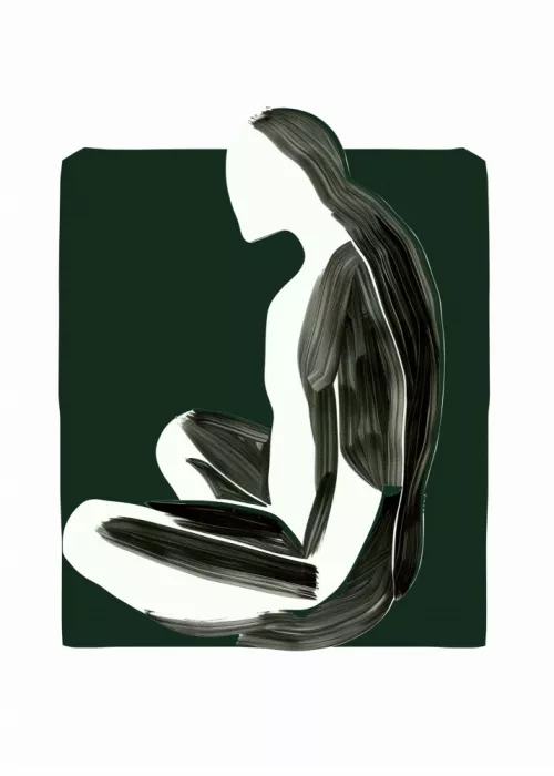Hilma, May: Human Figure 003