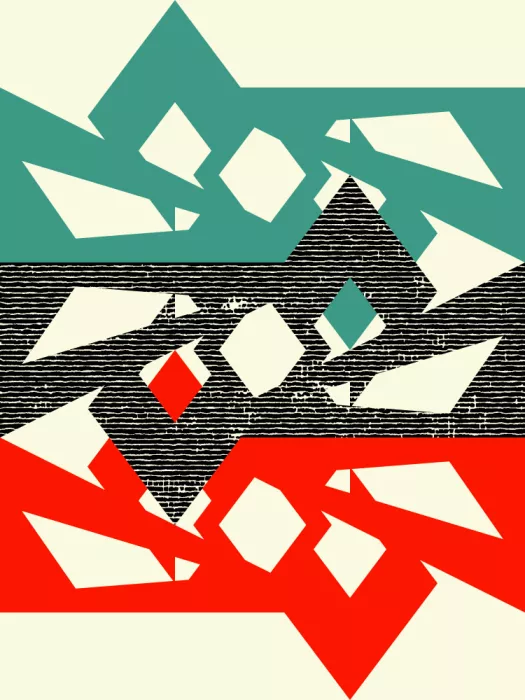 Strnad, Petr: Formes géométriques et couleurs audacieuses