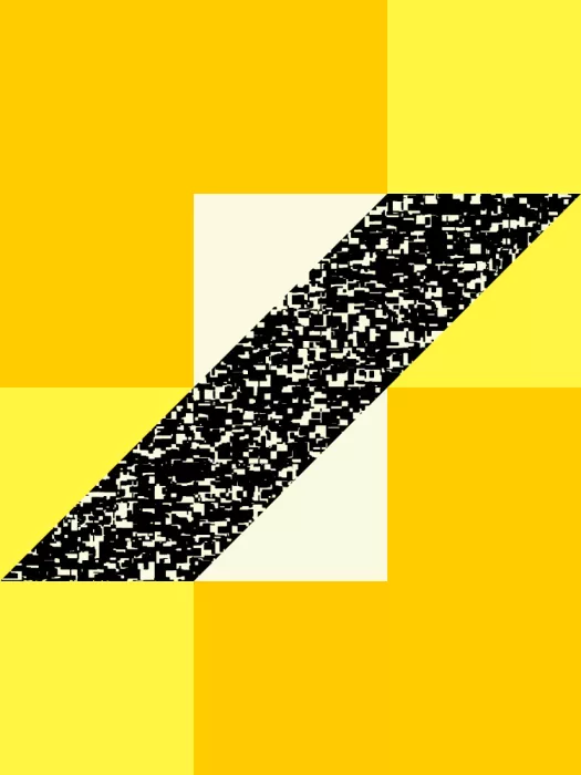 Strnad, Petr: Sfondo geometrico giallo vibrante