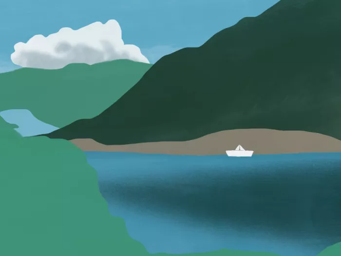 Dean, Little: Tranquillità di un sereno paesaggio marino