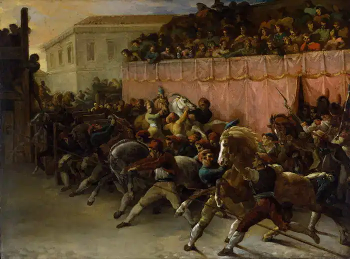 Géricault, Théodore: Races in Rome