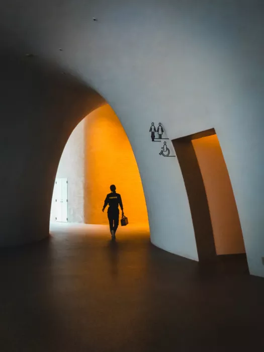 Wang, Yi-Tang: The light and shadow of the curved wall