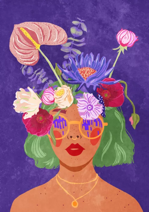 Oltmanns, Raissa: Flower head