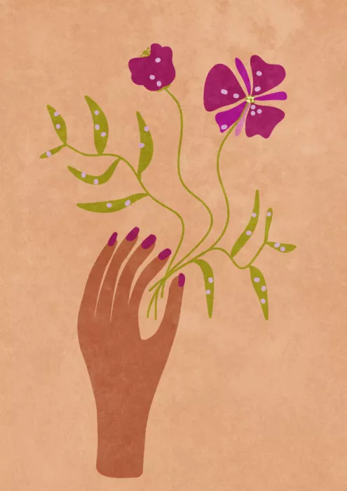 Oltmanns, Raissa: Flower in my hand