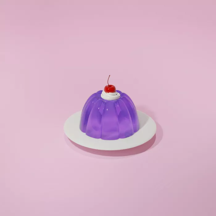Ramiro, Julia: Dolce di gelatina viola