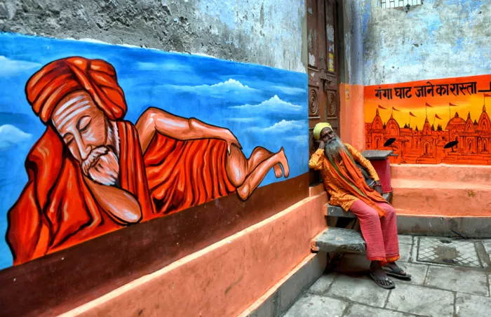 Nandi, Shaibal: Sleeping Monk