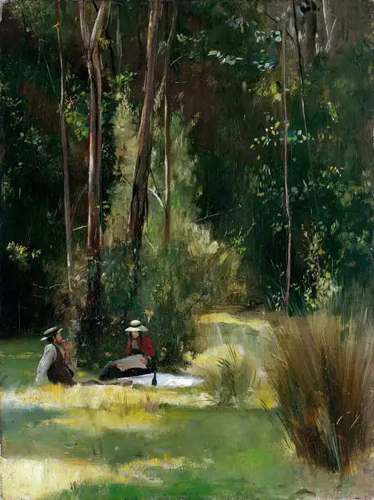 Roberts, Tom: Sunday afternoon