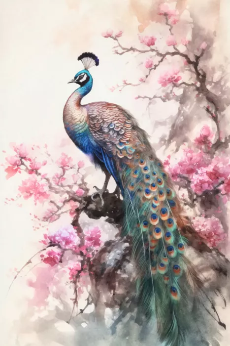 Haase, Andrea: Paon Chinoiserie II