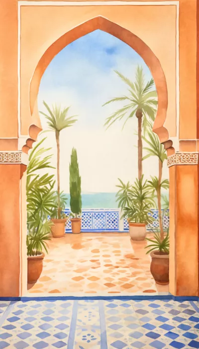 Haase, Andrea: Patio méditerranéen