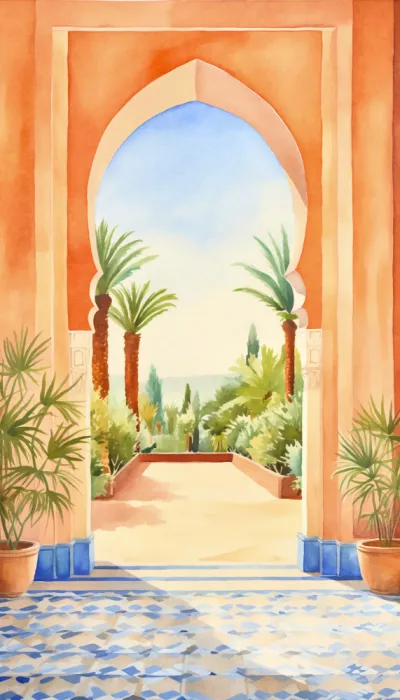 Haase, Andrea: Patio mediterraneo II