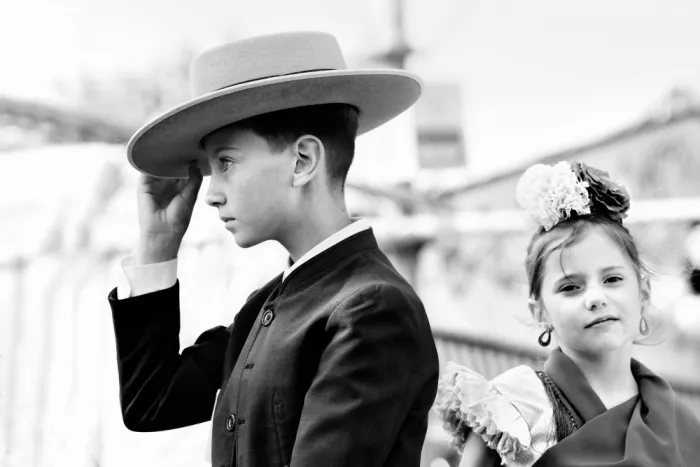 Cavalli, Giovanni: Young horseman with the sister. Seville.