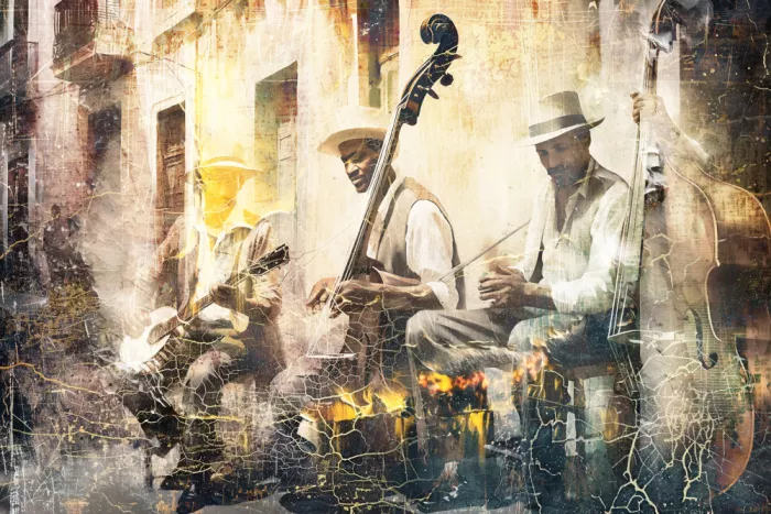 Kulik, Rafal: Illustration Art Musique 11 Groupe de Jazz