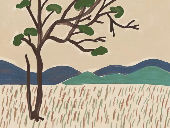 Dean, Little: Grand paysage de style japonais sans titre