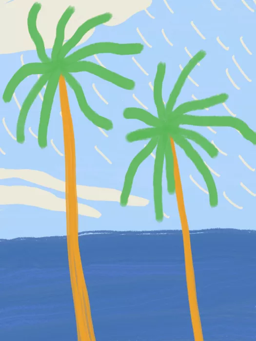Dean, Little: Illustration de vacances à Palm Beach