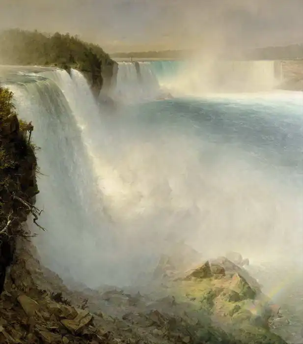 Church, Frederic Edwin: Niagara Falls (American side of)
