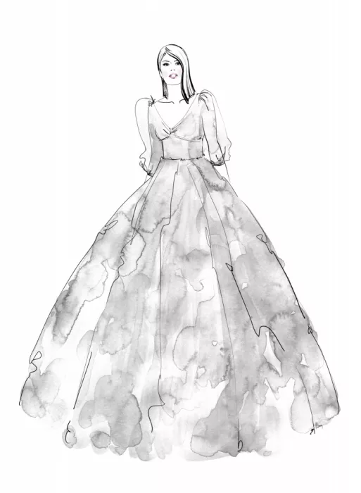 Blursbyai, Laiz Rosana: Fini Modeillustration