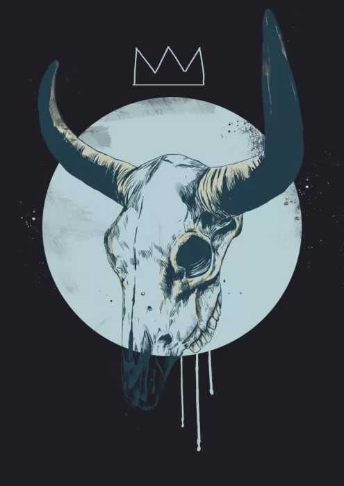 Solti, Balazs: Bull Skull (Dark)