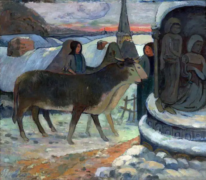 Gauguin, Paul: Betlem - bénédiction des taureaux