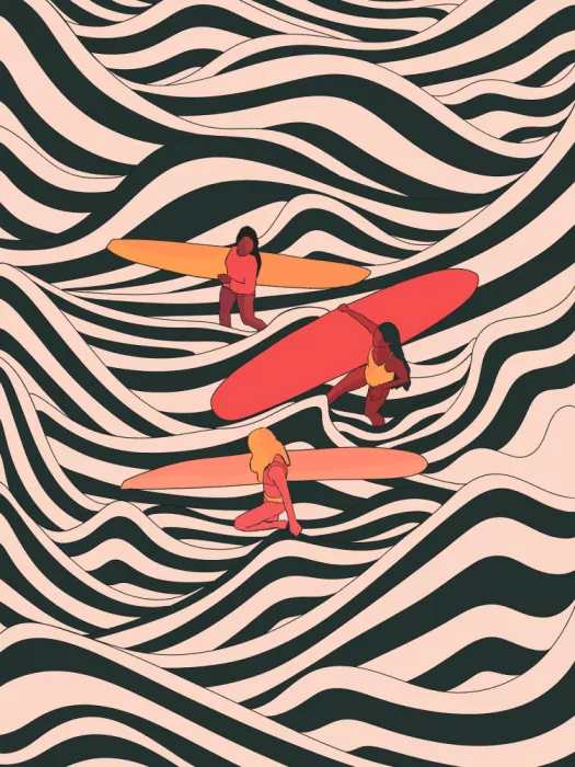 Wade, Stephen: Amis surfeurs